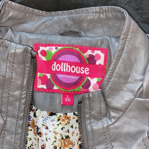 Faux leather jacket, dollhouse - Picture 4 of 4